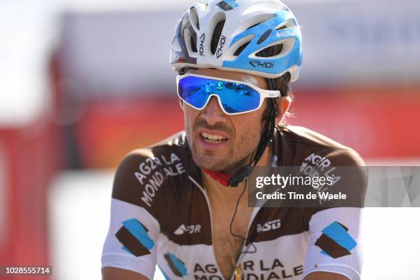 Arrival / Ben Gastauer of Luxembourg and Team AG2R La Mondiale / during the 73rd Tour of Spain 2018, Stage 13 a 174,8km stage from Candas. Carreno to...