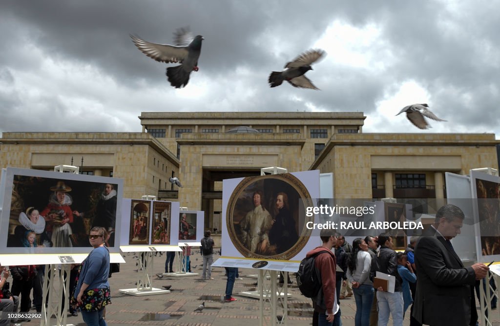 COLOMBIA-SPAIN-MUSEUM-MUSEO DEL PRADO-EXHIBITION