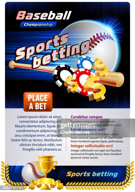 sports betting baseball - baseball superstition stock illustrations