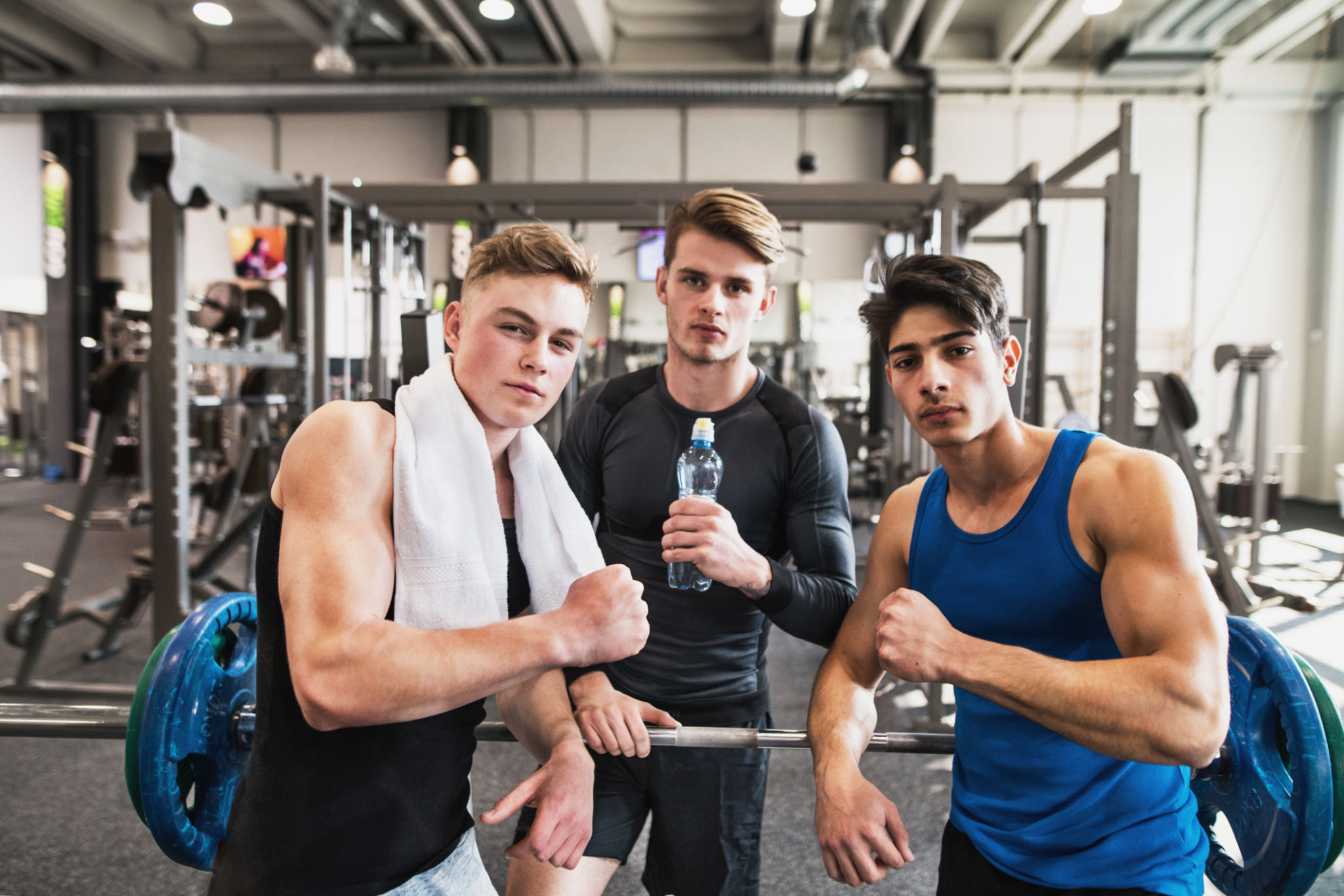 young athlete gym