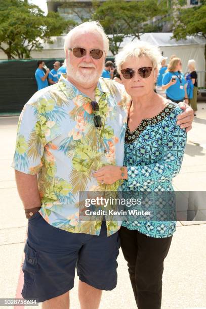 Randy Stewart and Gail Stewart attend the "Sharkwater Extinction" premiere during 2018 Toronto International Film Festival at Roy Thomson Hall on...