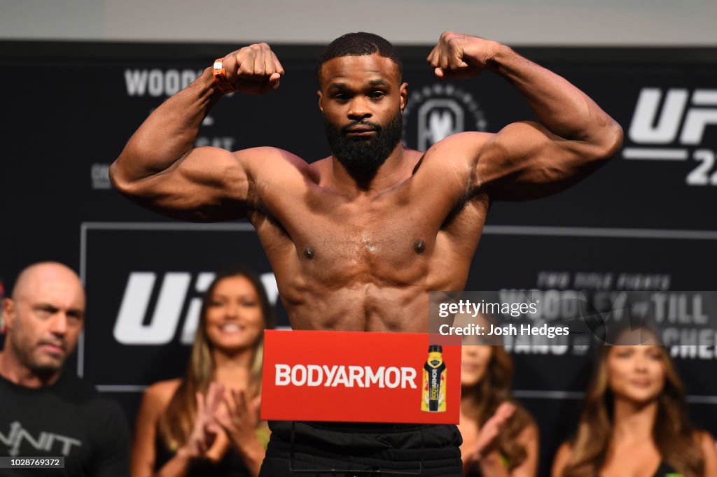 UFC 228 Weigh-in