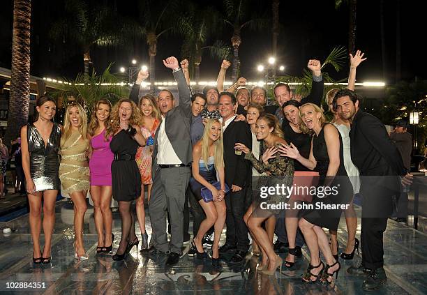 Cast and crew members; Stacie Hall, Kristin Cavallari, Audrina Patridge, Executive Producer Sara Mast, Whitney Port, creator/executive producer Adam...