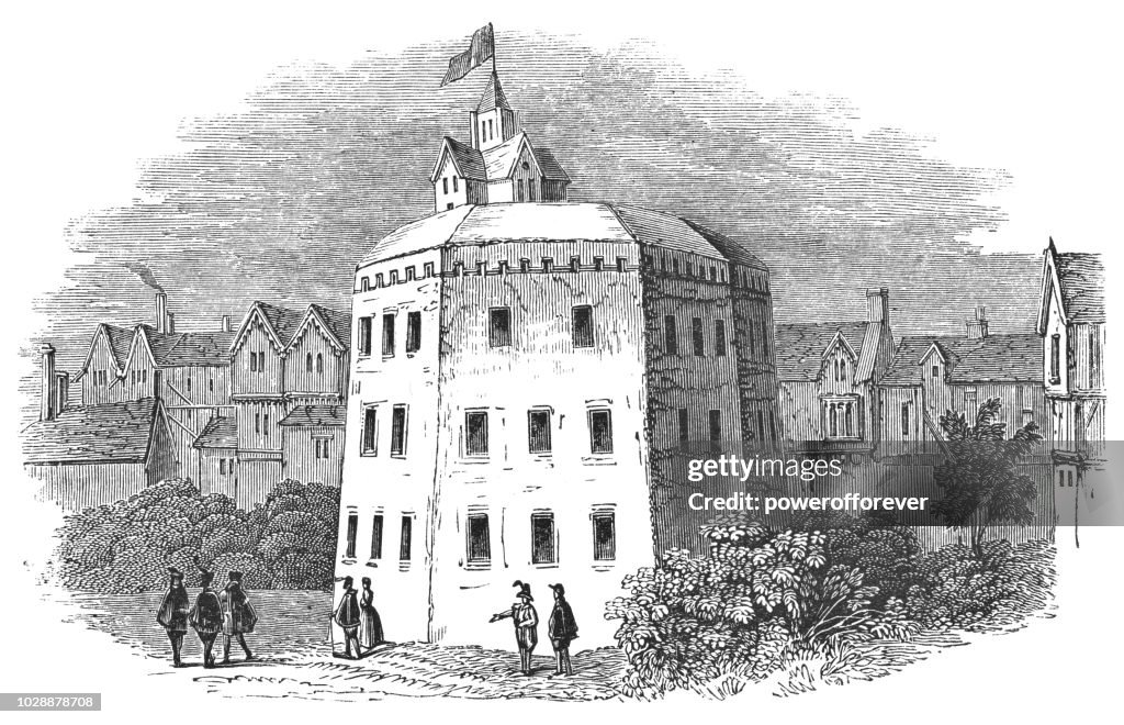 The Theatre in Shoreditch, London, England