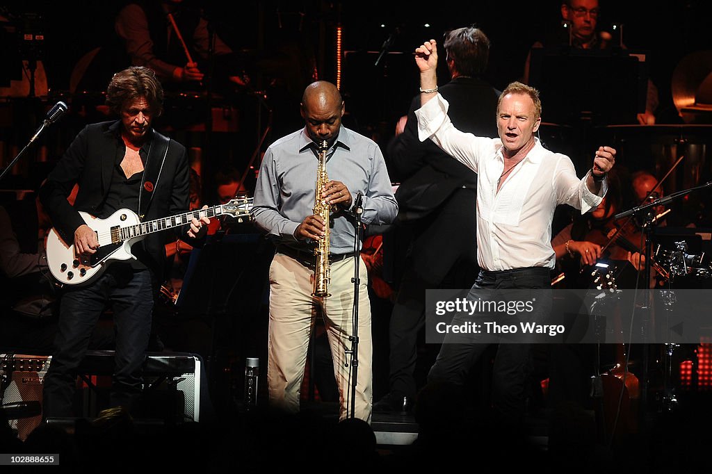 Sting "Symphonicity" Tour, featuring the Royal Philharmonic Concert Orchest