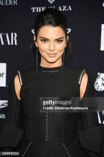 Kendall Jenner attends as Harper's BAZAAR Celebrates "ICONS By Carine Roitfeld" at the Plaza Hotel on September 7, 2018 in New York City.