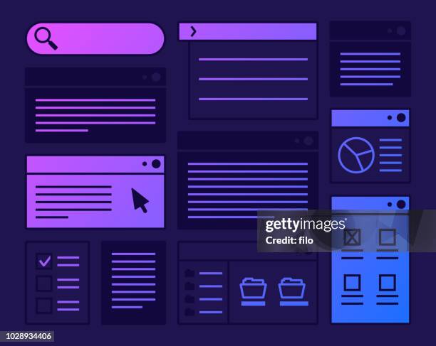 163 Windows Operating System Icons High Res Illustrations - Getty Images