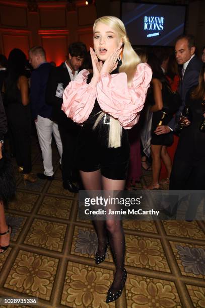 Kim Petras attends as Harper's BAZAAR Celebrates "ICONS By Carine Roitfeld" at the Plaza Hotel on September 7, 2018 in New York City.