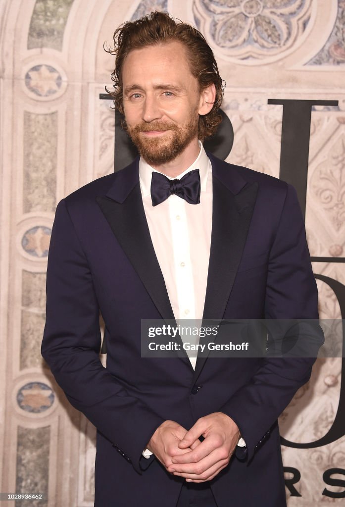 Tom Ralph Actor Tom Hiddleston attends the Ralph Lauren 50th Anniversary event ...
