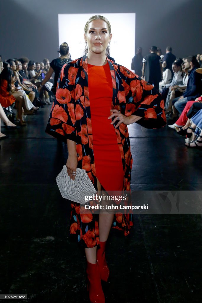 Allison Holker attends the Afffair - Front Row during New York... ニュース