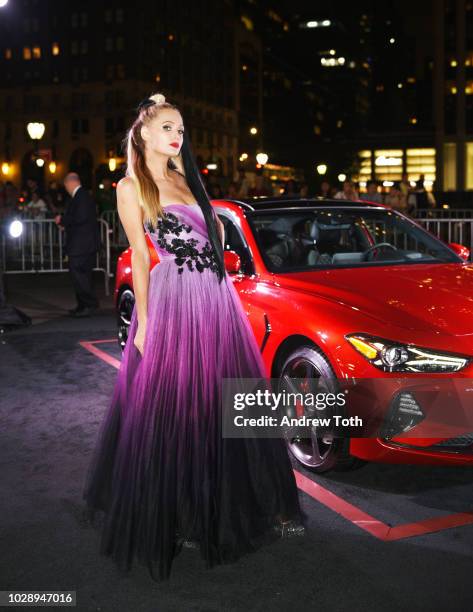 Paris Hilton as Harper's BAZAAR Celebrates "ICONS By Carine Roitfeld" at the Plaza Hotel on September 7, 2018 in New York City.