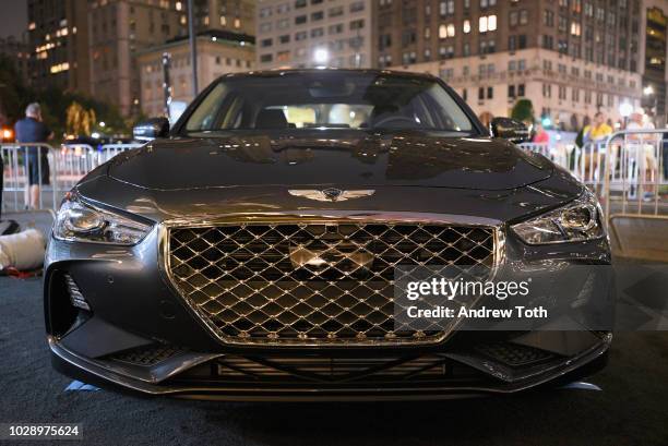 View of a Genesis on display as Harper's BAZAAR Celebrates "ICONS By Carine Roitfeld" at the Plaza Hotel on September 7, 2018 in New York City.