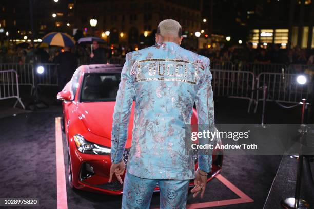 Miles Chamley-Watson as Harper's BAZAAR Celebrates "ICONS By Carine Roitfeld" at the Plaza Hotel on September 7, 2018 in New York City.