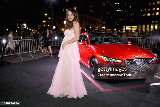 Amanda de Cadenet attends as Harper's BAZAAR Celebrates "ICONS By Carine Roitfeld" at the Plaza Hotel on September 7, 2018 in New York City.