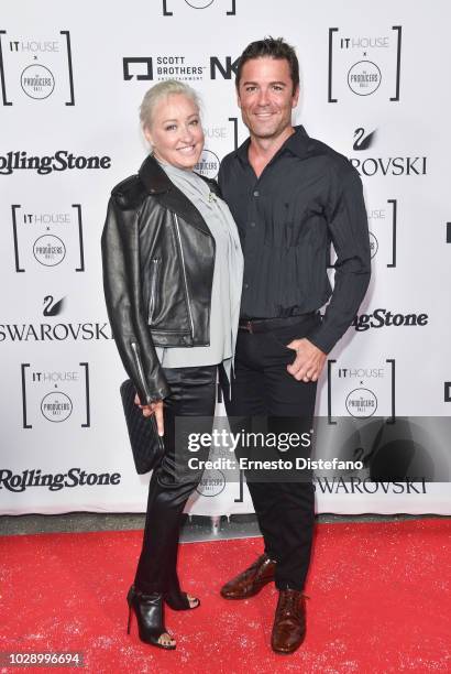 Actors Shantelle Bisson and Yannick Bisson attend the IT HOUSE x PRODUCERS BALL 2018 on September 7, 2018 in Toronto, Canada.