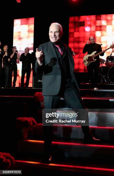 David Lee Roth performs onstage at The Brent Shapiro Foundation Summer Spectacular at The Beverly Hilton Hotel on September 7, 2018 in Beverly Hills,...