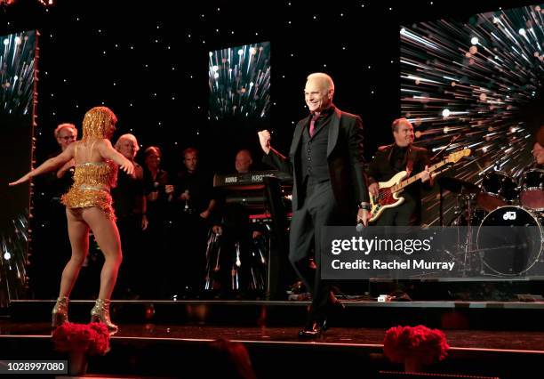 David Lee Roth performs onstage at The Brent Shapiro Foundation Summer Spectacular at The Beverly Hilton Hotel on September 7, 2018 in Beverly Hills,...