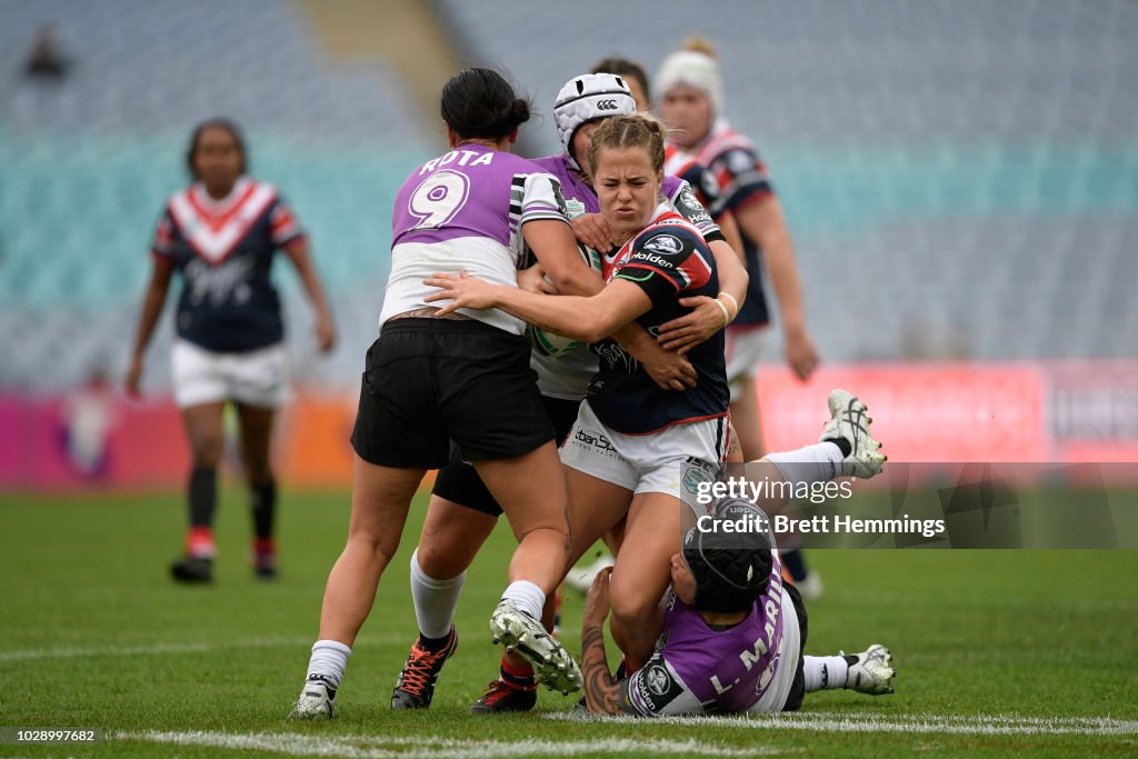 NRLW Rd 1 - Roosters v Warriors