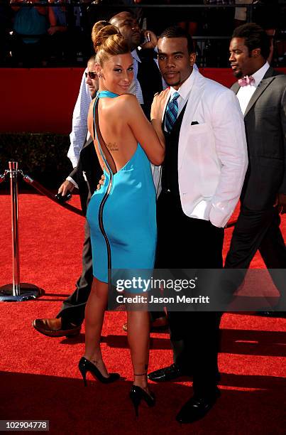 Singer Mario with guest arrive at the 2010 ESPY Awards at Nokia Theatre L.A. Live on July 14, 2010 in Los Angeles, California.