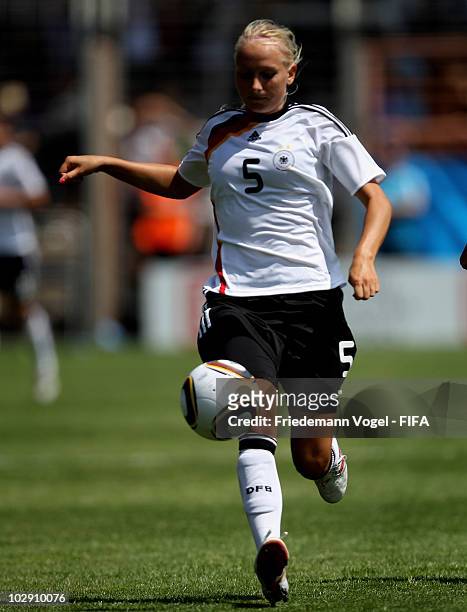 Kristina Gessat of Germany in action during the FIFA U20 Women's World Cup Group A match between Germany and Costa Rica at the FIFA U-20 Women's Worl...