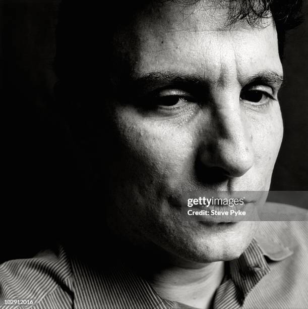 Editor of The New Yoker David Remnick poses for a portrait shoot in New York, USA.