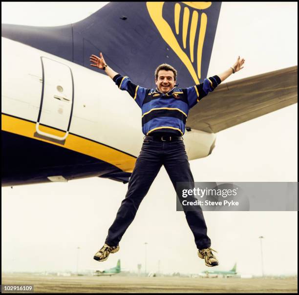 Of Ryan Air Michael O'Leary poses for a portrait shoot in London, UK.