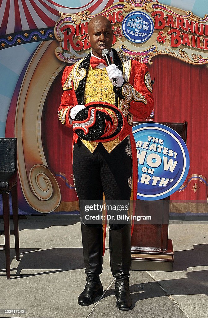 Circus Founder P.T. Barnum Start Dedication Ceremony