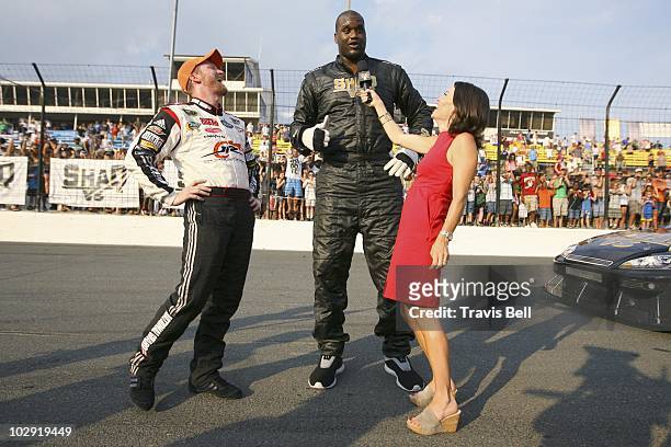 Shaq VS Dale Earnhardt Jr." - In the premiere episode, "Shaq VS Dale Earnhardt Jr.," four-time NBA champion Shaquille O'Neal will race head to head...