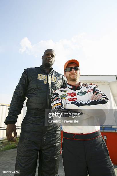 Shaq VS Dale Earnhardt Jr." - In the premiere episode, "Shaq VS Dale Earnhardt Jr.," four-time NBA champion Shaquille O'Neal will race head to head...