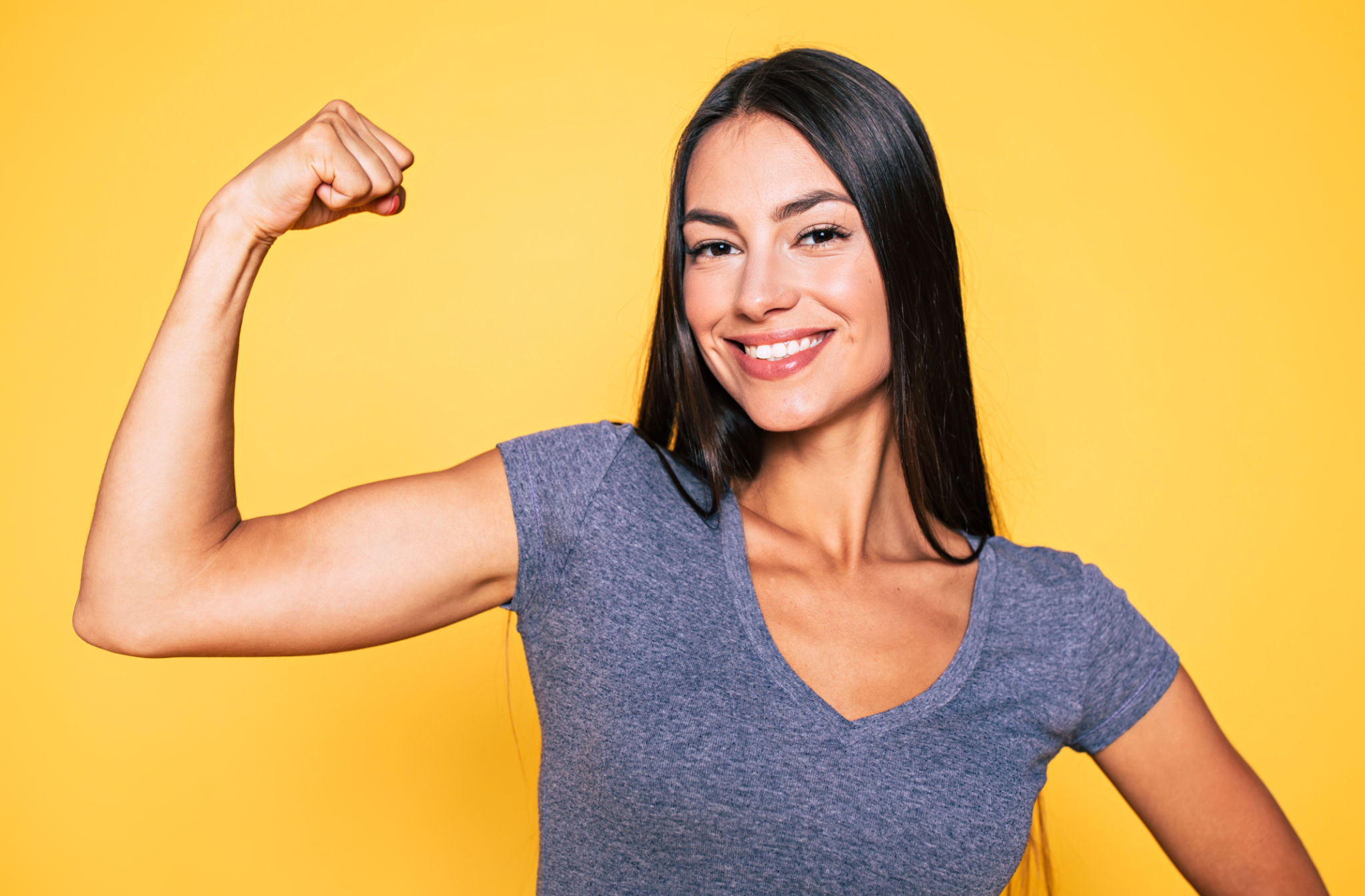 strong confident woman