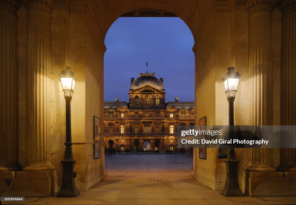 The Entrance at night