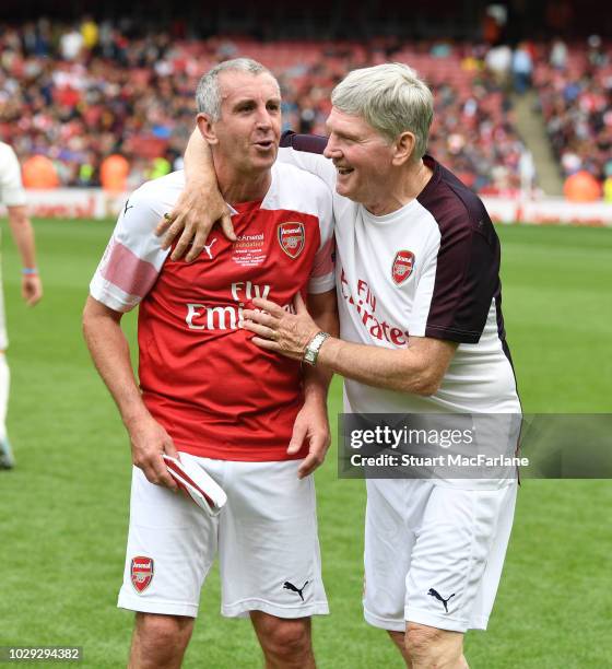 Pat Rice Assistant Manager Nigel Winterburn Photos and Premium High Res Pictures - Getty Images