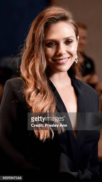 Elizabeth Olsen attends the "Sorry For Your Loss" premiere during 2018 Toronto International Film Festival at TIFF Bell Lightbox on September 8, 2018...