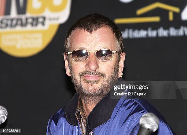 Years 2000 Ringo 14 Ringo Starr And His All Starr Band 2000 Press Conference Stock ...
