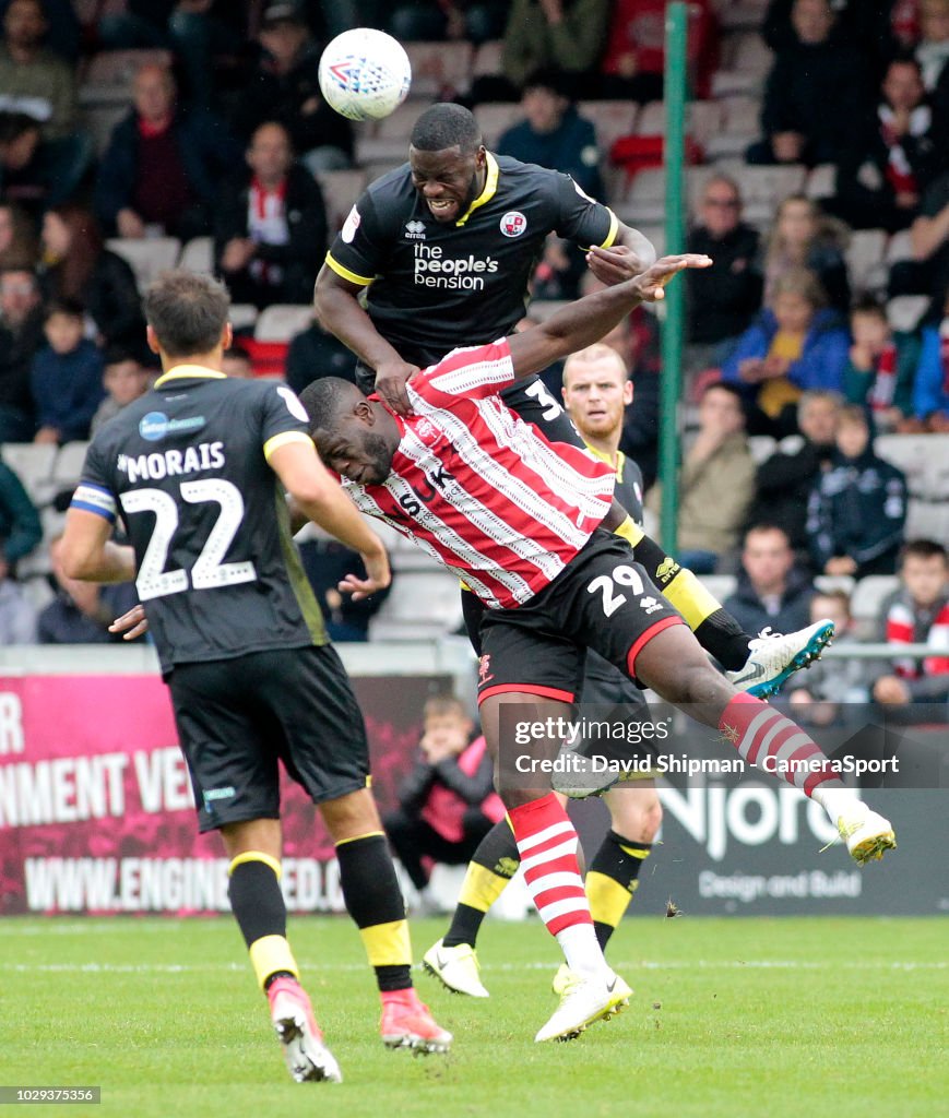 Lincoln City v Crawley Town - Sky Bet League Two