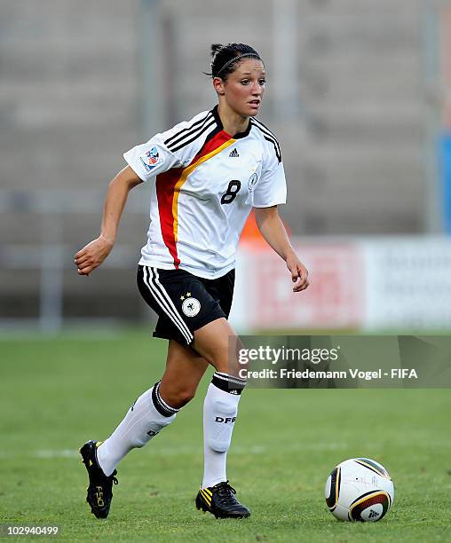 Selina Wagner of Germany in action during the FIFA U20 Women's Worldd Cup Group A match between Germany and Colombia at the FIFA U-20 Women's World...