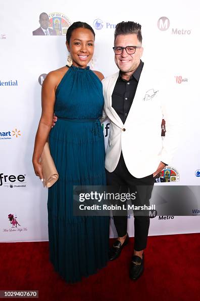 Musician Wess Morgan and wife Danielle attends the 21st Annual First ...