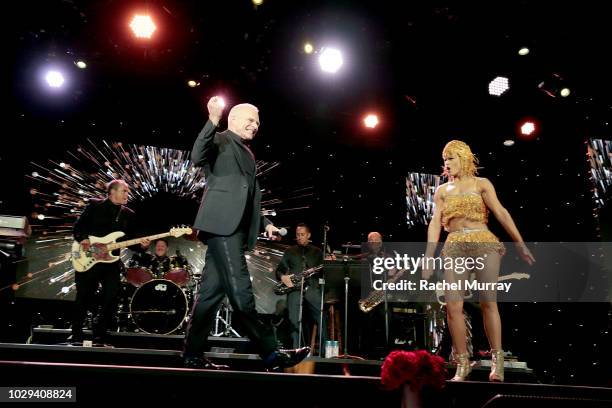 David Lee Roth performs onstage at The Brent Shapiro Foundation Summer Spectacular at The Beverly Hilton Hotel on September 7, 2018 in Beverly Hills,...