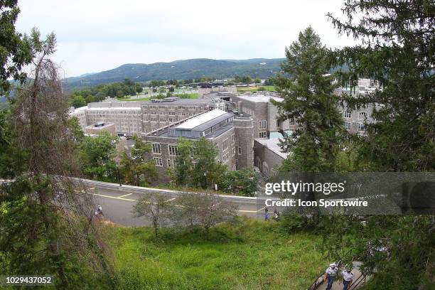 General view of the West Point Campus prior to the College Football game between the Army Black Knights and the Liberty Flames on September 8, 2018...