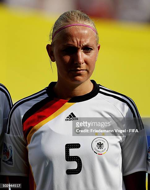 Kristina Gessat of Germany poses during the FIFA U20 Women's World Cup Group A match between Germany and Colombia at the FIFA U-20 Women's Worl Cup...