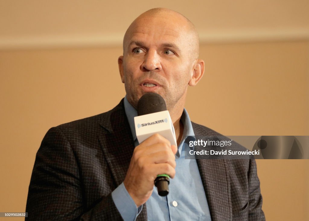 SiriusXM NBA Radio Hall Of Fame Town Hall With Ray Allen, Jason Kidd And Rod Thorn At Mohegan Sun