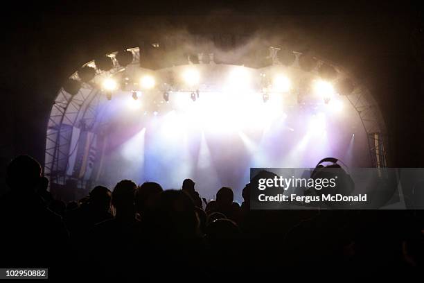 General atmosphere on day two of Latitude Festival 2010 held at Henham Park Estate on July 17, 2010 in Southwold, England.