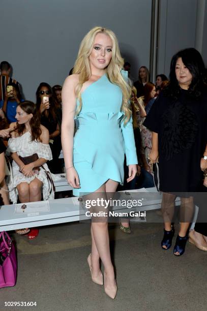 Tiffany Trump attends the Taoray Wang show during New York Fashion Week: The Shows on September 8, 2018 in New York City.