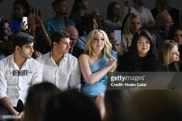 Tiffany Trump attends the Taoray Wang show during New York Fashion Week: The Shows on September 8, 2018 in New York City.
