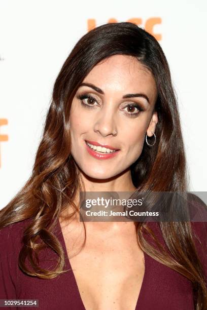 Martina Gusman attends the "The Quietude" premiere during 2018 Toronto International Film Festival at Scotiabank Theatre on September 8, 2018 in...
