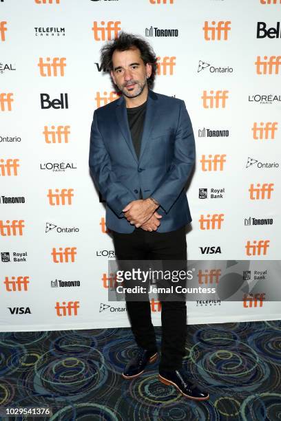 Pablo Trapero attends the "The Quietude" premiere during 2018 Toronto International Film Festival at Scotiabank Theatre on September 8, 2018 in...
