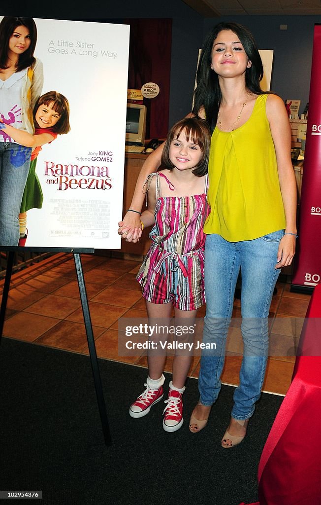 Selena Gomez And Joey King Fan Meet And Greet