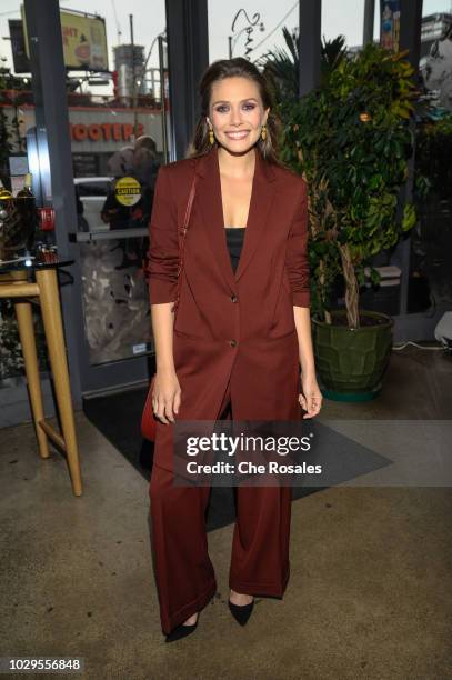 Actress Elizabeth Olsen attends the "Sorry For Your Loss" Facebook Watch Premiere at FIGO on September 8, 2018 in Toronto, Canada.