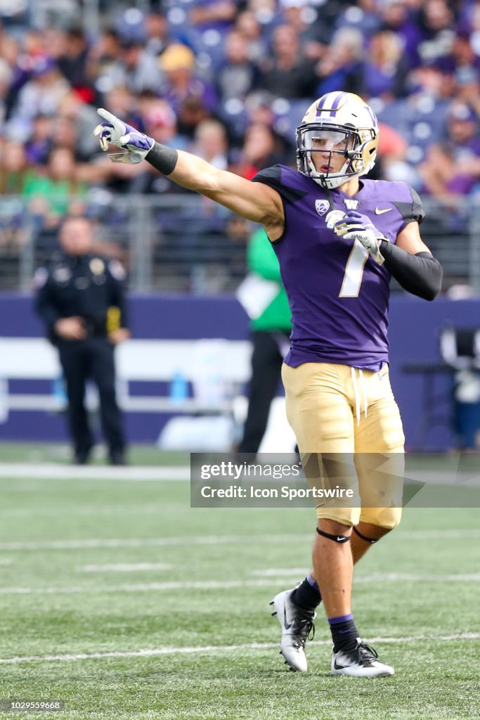 COLLEGE FOOTBALL: SEP 08 North Dakota at Washington