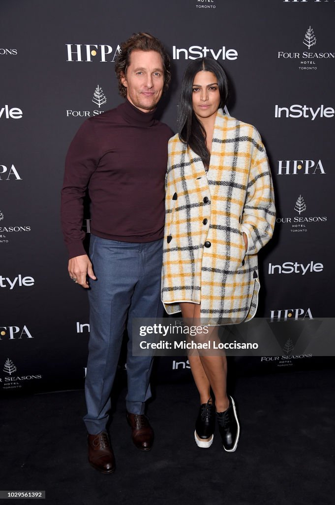 The Hollywood Foreign Press Association And InStyle Party At 2018 Toronto International Film Festival - Arrivals